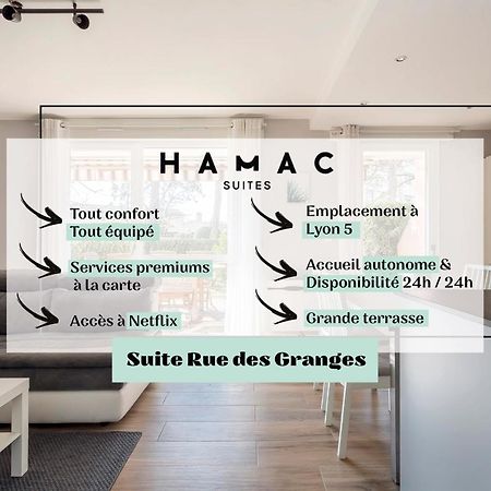 Suite Granges En Rez-De-Jardin Pour 4 Voyageurs Lyon Kültér fotó