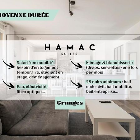 Suite Granges En Rez-De-Jardin Pour 4 Voyageurs Lyon Kültér fotó
