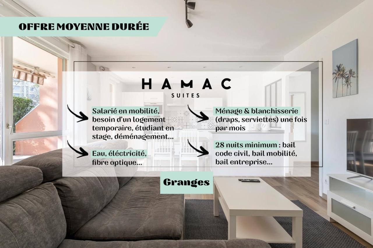 Suite Granges En Rez-De-Jardin Pour 4 Voyageurs Lyon Kültér fotó